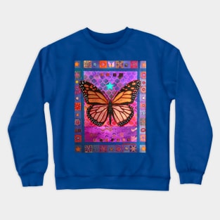 Bronze Butterfly Crewneck Sweatshirt